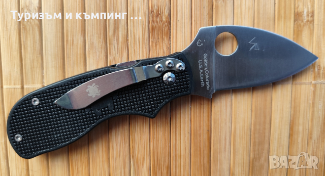 Сгъваем нож Spyderco N690Co /Spyderko Squeak SlipIt/, снимка 5 - Ножове - 40835430