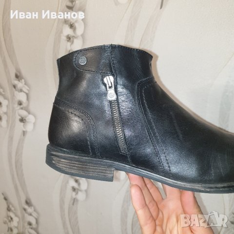Lasocki  топли кожени боти  номер 46 , снимка 10 - Мъжки боти - 43915192
