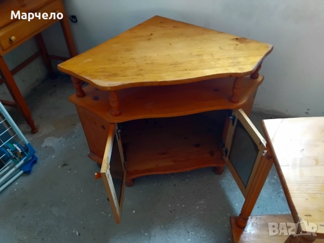 Продавам комплект масивни чамови мебели, снимка 5 - Шкафове - 51467755