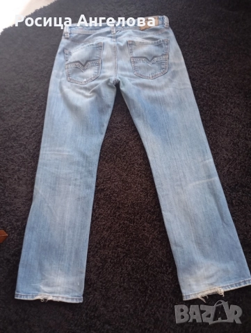 Винтидж автентични оригинални дънки Diesel Larkee размер W31 L30, снимка 16 - Дънки - 51720180