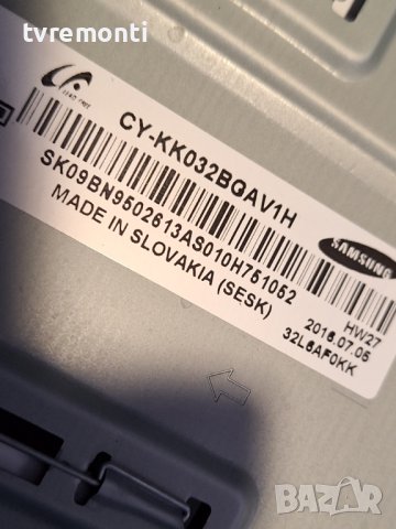 T con Board T550HVN08.3 CTRL BD//55T23-C0A for 32 incDISPLAY CY-KK032BGAV1H  Samsung UE32K5579SU, снимка 3 - Части и Платки - 43852553