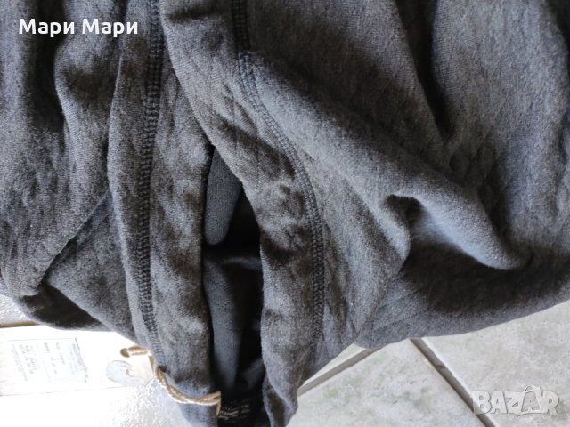 Връхна дреха с кожени ръкави, снимка 11 - Блузи с дълъг ръкав и пуловери - 26237509