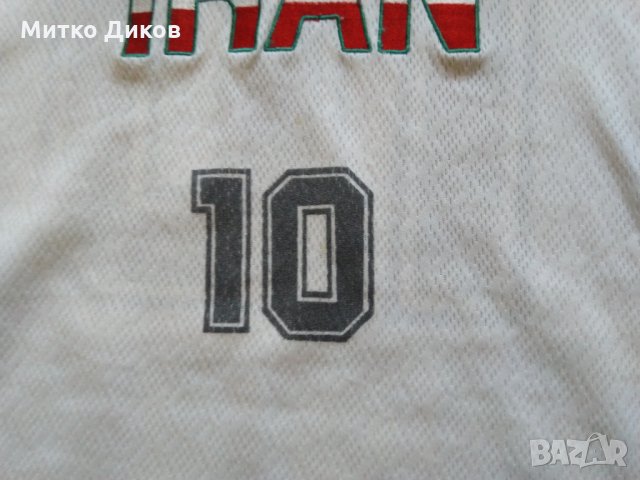Иран футболна тениска Пума световно по футбол 1998г № 10 Али Даеи размер ХЛ, снимка 3 - Футбол - 35235230