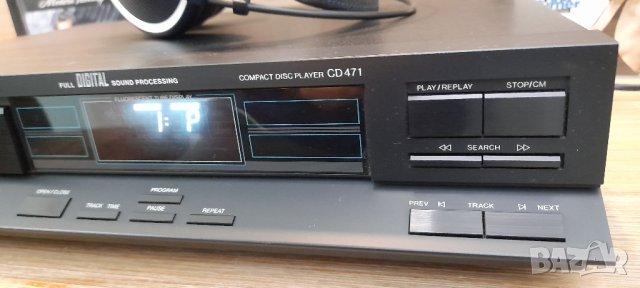 Philips CD 471 cd player плеър DAC TDA 1541, снимка 3 - Други - 44002956