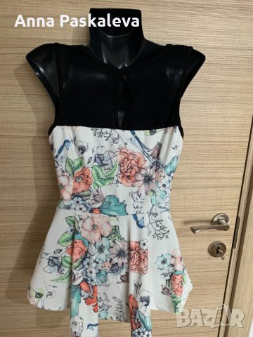 Потник/Туника с цветя, снимка 2 - Туники - 32452973