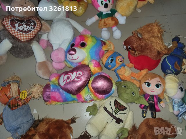  Плюшени играчки, снимка 1 - Плюшени играчки - 36882037