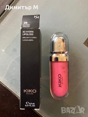 Течно Високопокривно Червило Kiko Milano, снимка 5 - Декоративна козметика - 52511089