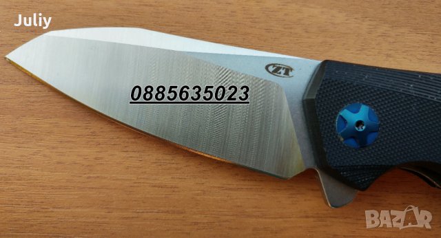 Сгъваем нож ZT 0456/ Zero tolerance, снимка 8 - Ножове - 26544591