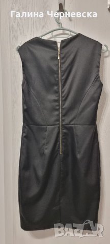 Сатенена рокля, снимка 4 - Рокли - 35380462