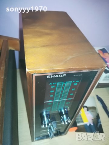 SHARP-RETRO RECEIVER-АНТИК, снимка 5 - Ресийвъри, усилватели, смесителни пултове - 28502900