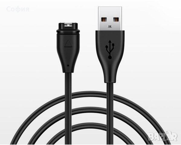 USB кабел зарядно за Garmin Fenix 7/7S/7X/6/6S/6X/5 Vivoactive 4/4s Vivomove 3 НАЛИЧНО