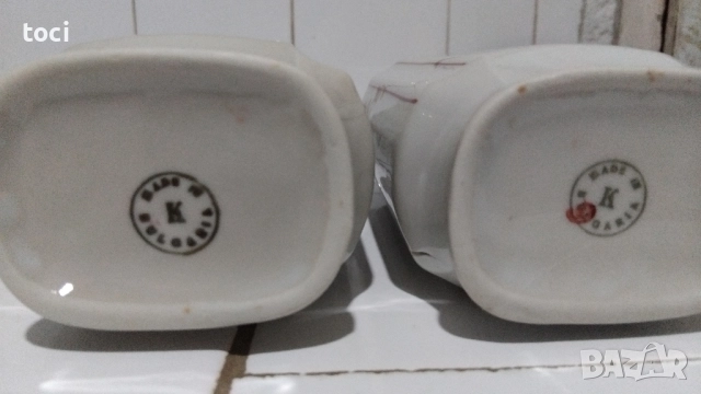 стари порцеланови съдове за оцет и олио , снимка 5 - Други ценни предмети - 51703654