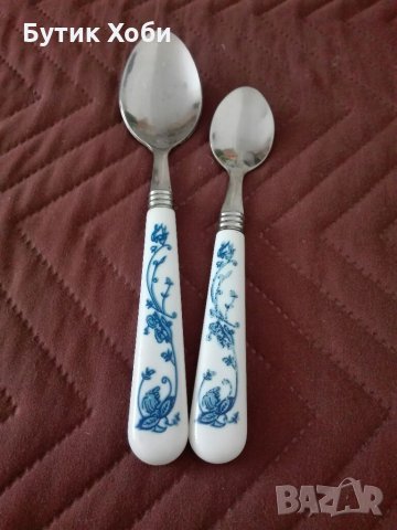 Комплект льжици с декорирани дръжки, снимка 2 - Колекции - 32988180