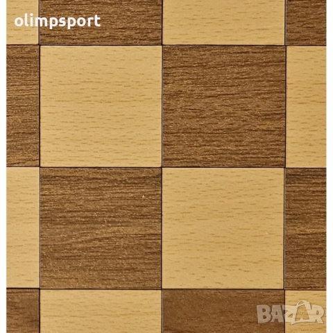 Шах дъска Махагон Бук 55мм с нотация Ръчно изработена дъска за шах.                      -, снимка 3 - Шах и табла - 52791295