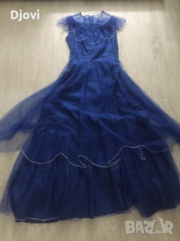 Синя рокля, снимка 3 - Рокли - 33027896