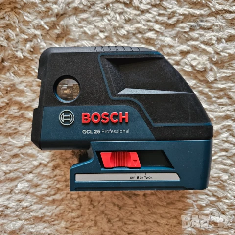 BOSCH GCL 25 комбиниран линеен и точков лазер с 2 кръстосани линии и 5 точки в едно, снимка 6 - Измервателни инструменти - 51278342