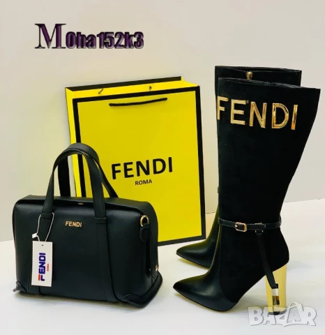 Ботуши fendi, снимка 2 - Дамски ботуши - 50761360