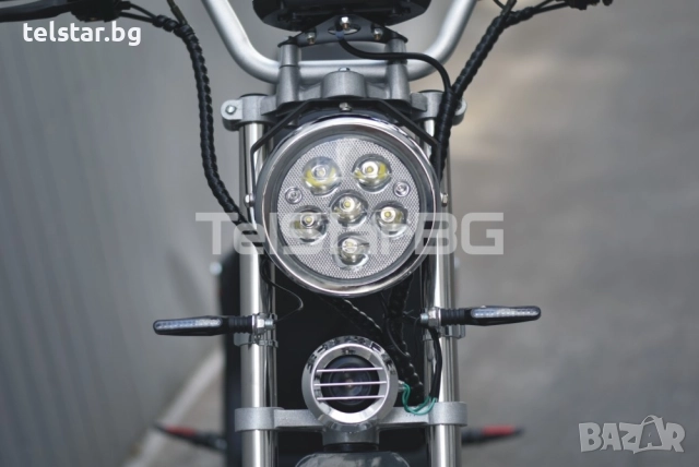 Електрически скутер BIG CITY HARLEY X12 2500W 60V 21Ah с LED фар, снимка 3 - Мотоциклети и мототехника - 52429336
