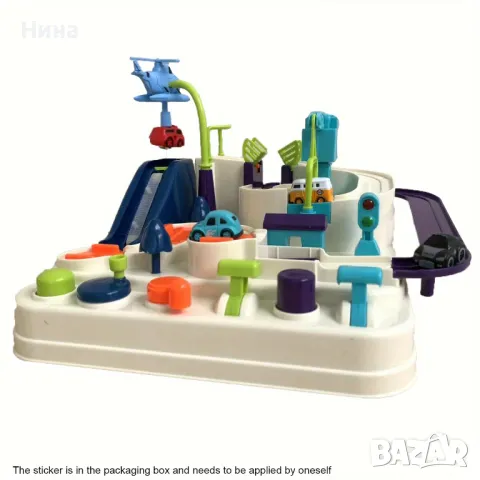 Интерактивна игра писта с 4 колички, снимка 9 - Коли, камиони, мотори, писти - 47516140