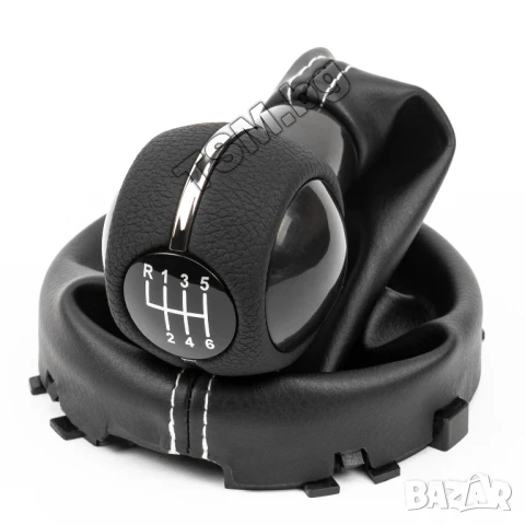 КОЖЕНА ТОПКА СКОРОСТЕН ЛОСТ С МАНШОН за MINI COOPER S ONE F54 F55 F56 F57 F60 МИНИ КУПЪР Countryman, снимка 7 - Аксесоари и консумативи - 46596113