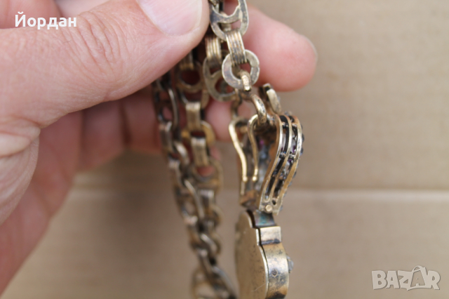 Сребърен епископски кръст с позлата, снимка 13 - Други ценни предмети - 44843604