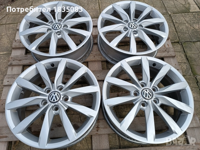 Лети джанти 17ки 5х112 VW, снимка 3 - Гуми и джанти - 52821839