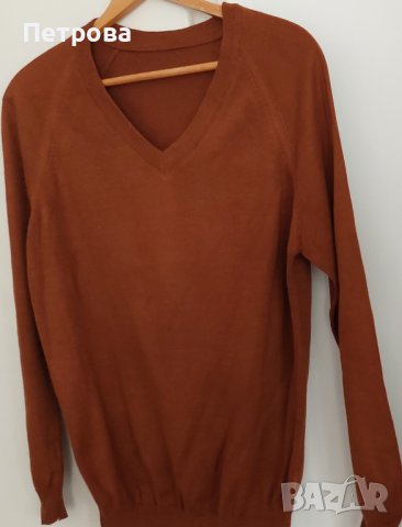 Продавам нов кафяв пуловер от фина вълна и кашмир в Блузи с дълъг ръкав и  пуловери в гр. Пловдив - ID38779278 — Bazar.bg