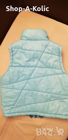 90s Jeans De CHRISTIAN LACROIX Turquoise Blue Vest, снимка 2 - Елеци - 35135697
