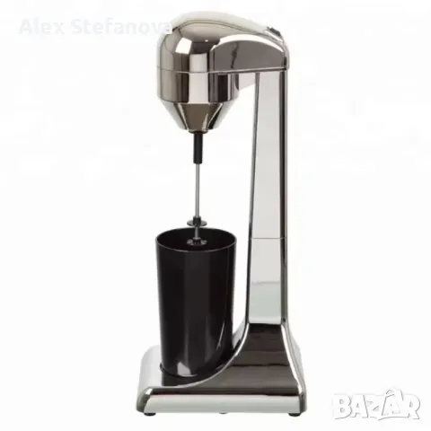 Миксер за фрапе Rosberg Premium, 100W, 450мл.мерителна чаша, Хромирана, снимка 1