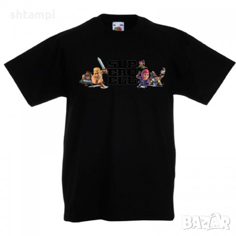 Детска тениска Super cell BRAWL STARS 1