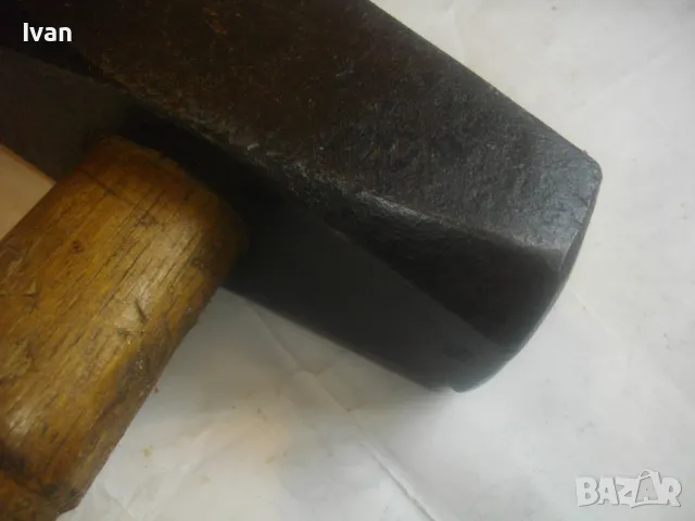 89см/5,2кг НЕМСКИ МАСИВЕН КОВАН РЪЧЕН ЧУК ГОЛЯМ С ГЛАВА 4,0 кг, снимка 18 - Други инструменти - 49829265