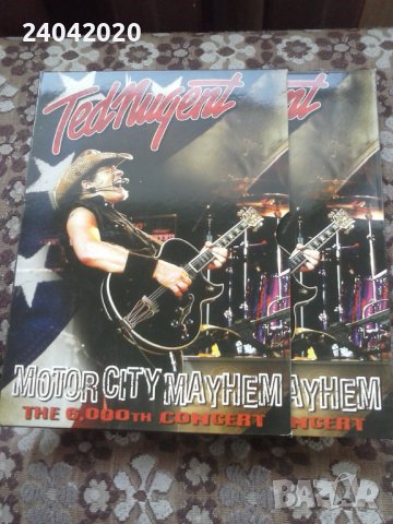 Ted Nugent – Motor City Mayhem DVD оригинал, снимка 1 - DVD дискове - 44139681