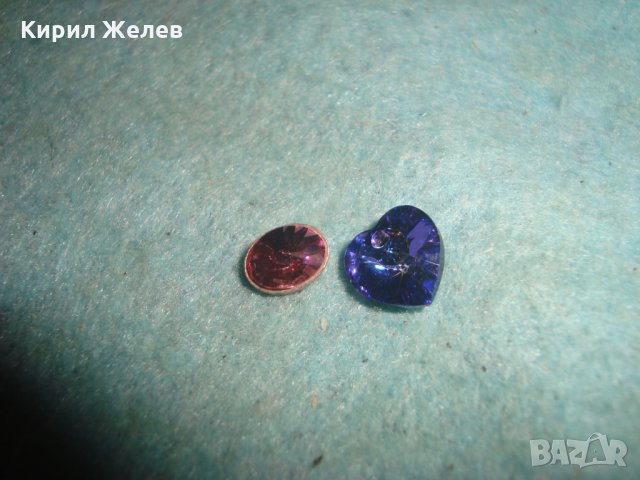 2 СКЪПОЦЕННИ ЮВЕЛИРНО ФАСЕТИРАНИ ЦВЕТНИ КРИСТАЛА за БИЖУТА 25474, снимка 4 - Други - 35517789