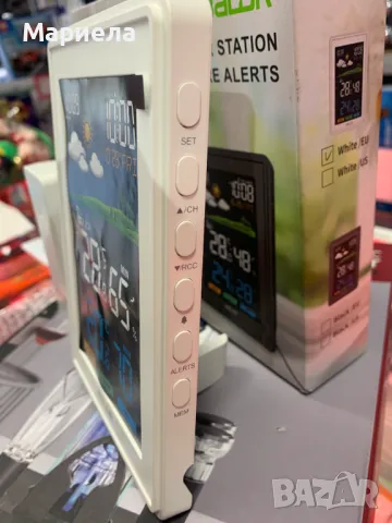 Безжична цифрова метеорологична станция / Вътрешен и Външен Термометър, снимка 6 - Други стоки за дома - 47861359