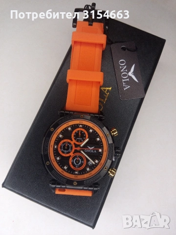 Мъжки часовник , снимка 2 - Мъжки - 53417036