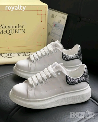 Alexander McQueen Дамски Маратонки С Камъни 36-40 Номер 