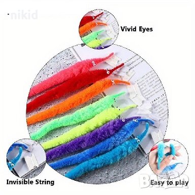 магически Вълшебният вълшебен червей червеи забавна играчка за деца, снимка 5 - Рисуване и оцветяване - 10984654