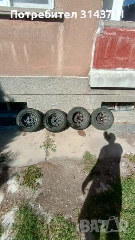 Джанти 13 ки с гуми 175 70 13, снимка 9 - Гуми и джанти - 51722835