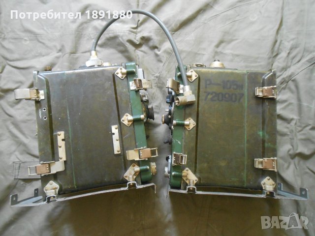 Радиостанция СССР модел Р-105 м , снимка 7 - Антикварни и старинни предмети - 33337191