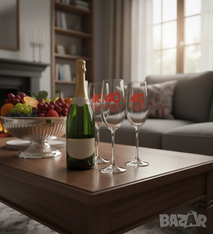 чаши за шампанско лимитирана серия 