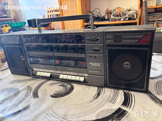 Радиокасетофон Sharp GF560Z, снимка 4 - Радиокасетофони, транзистори - 53474533