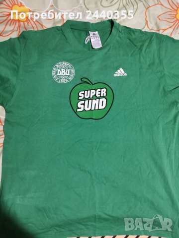 Футболна блуза Дания DBU, снимка 2 - Спортни дрехи, екипи - 26751752