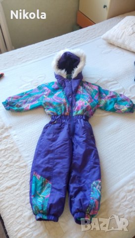 Детски Гащиризон, зимна грейка - космонавт за ски, снимка 1