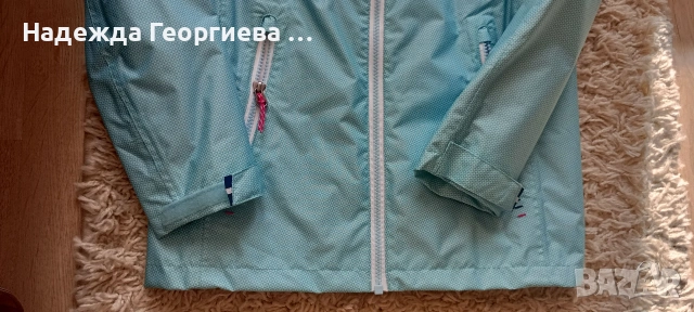 Детско яке водоустойчиво на Декатлон за момиче12-14 год, снимка 2 - Детски якета и елеци - 48072215