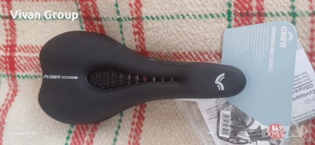 НОВА Седалка за велосипед Crivit, снимка 2 - Аксесоари за велосипеди - 52106276