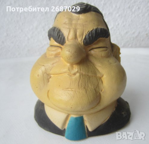 Хелмут Кол  и  Франц Йозеф Щраус бюст, политика, снимка 8 - Други - 39490336