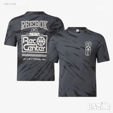 Мъжка тениска  Reebok  Classics Block Party размери M,L, снимка 4 - Тениски - 52195570