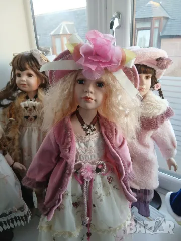  Stewart Ross Vanity fair porcelain doll collection h>65 cm, снимка 5 - Колекции - 49868851