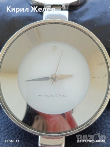 Елегантен дизайн дамски часовник Charles Delon кварц 26252