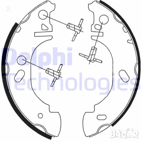 430501 WOKING ЗАДНИ ЧЕЛЮСТИ FORD Transit Mk3 Mk4 / 1985-2000 / OE 1570220 OE 1014316 OE 6579150     